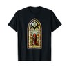 Saint Thomas Becket Stained Glass Church Window T-Shirt