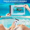 Bolsa Grande Impermeable para Teléfono Celular,Impermeable con Tira De Sellado,Bolsa