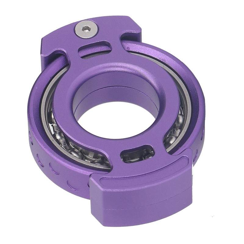Fingertip Gyroscope Reduce Anxiety Free Rotating Metal Ring Decompression Toy