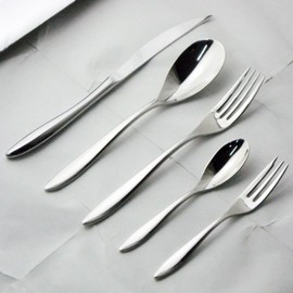 Todai XM-7 Albi Dinner Cutlery Set, 5 Pieces, Made in Japan
