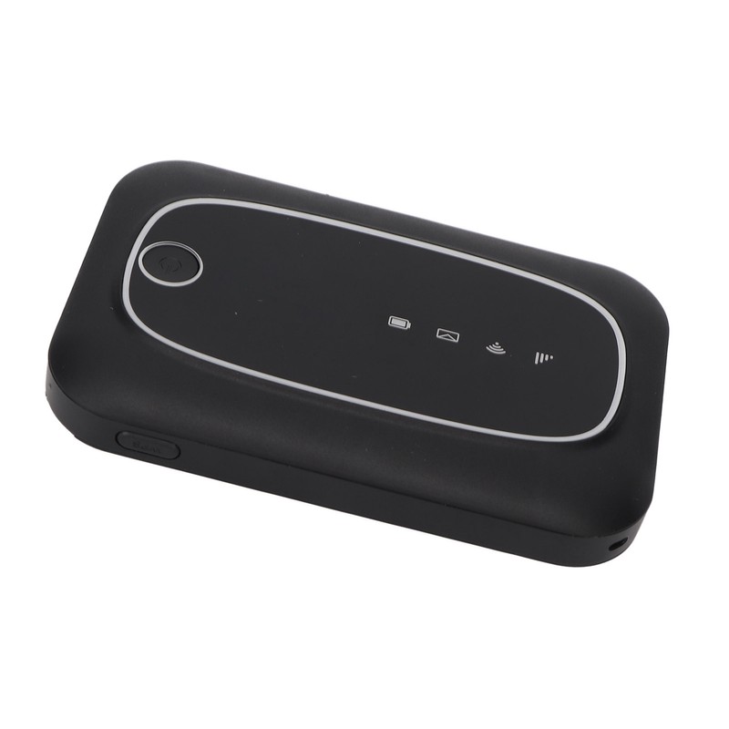 WiFi Hotspot 2000mAh Battery Compact Portable Black 4G SIM Card
