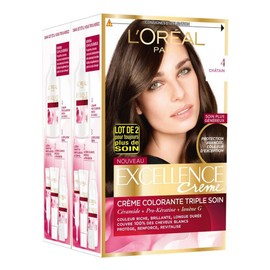 L'Oréal Paris Excellence Hair Colour Chestnut Brown Triple Care