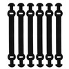 6 Pcs Tennis Racket Vibration Dampeners Long Buckle Tennis Racquet