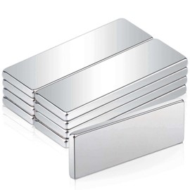 Magnets for Whiteboard, 30x10x2mm Strong Fridge Magnets Neodymium Bar Magnets, Small Strips Rare Earth Magnet s for Crafts, DIY, Miniature, Office