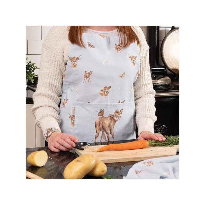 Wrendale Designs Cow Farmyard Friends Apron