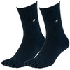 [Odor Clear] Odor-Clear Hyper Crew Socks, 5 Fingers, 2P, navy