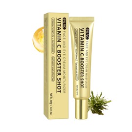 Vitamin C Booster Shot Serum, Vitamin C Wrinkle Glowing Essence Cream, Brightening, Moisturizing Glow Toner, Improves Skin Tone  Smoothness (1PC)     