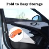 TOOENJOY Universal Foldable Car Door Step Latch Hook Mini Pedal