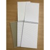 3 x Shorthand Notepads Notebook Pad Ruled Top Wiro Spiral