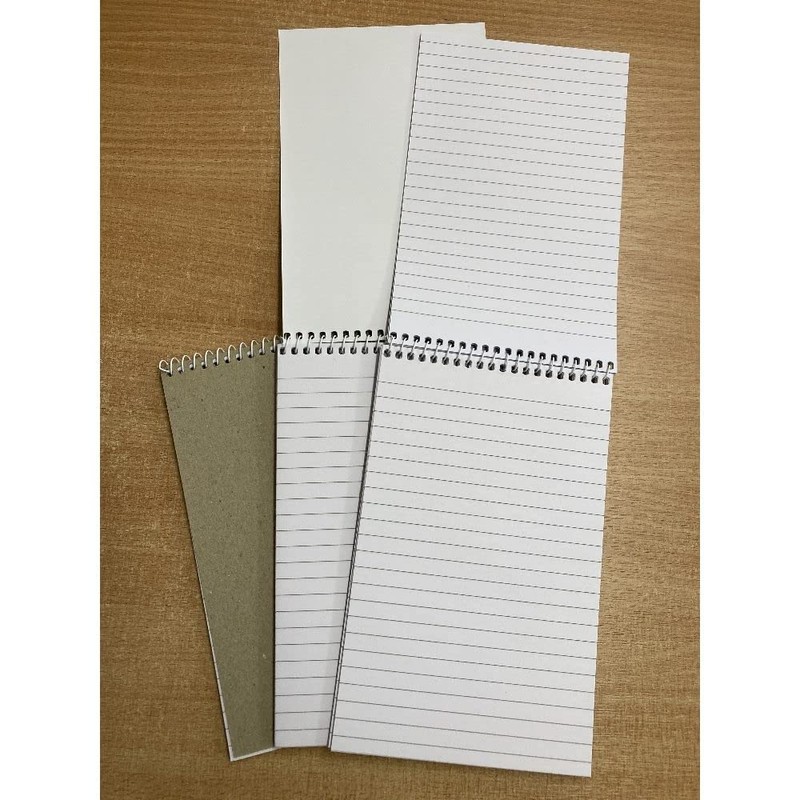 3 x Shorthand Notepads Notebook Pad Ruled Top Wiro Spiral
