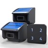 Solar Driveway Alarm System-1/4 Mile Long Transmission Range-Solar Powered No