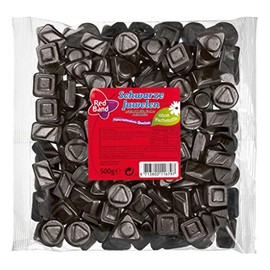 Red Band Black Jewels, Liquorice, Bag, 500g
