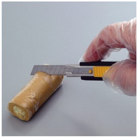 Kenchiku No Tomo AP-01 Kakurenbo Clay Putty, Dark Oak, Epoxy Type