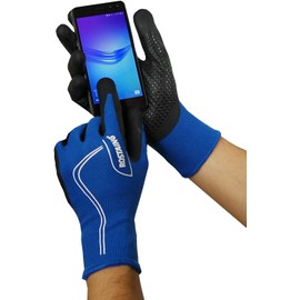 Rostaing Touch Screen Canada Winter Cold Weather Work Gloves, Ocean Blue, 10/X-Large