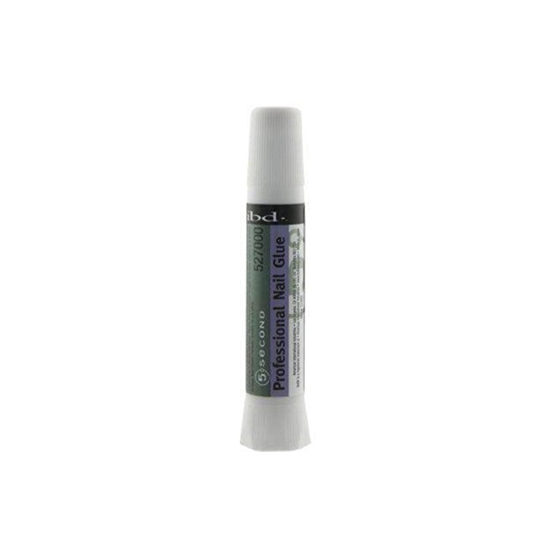 Ibd 5 Second Professional Nail Glue, 0.07 oz (Pack of