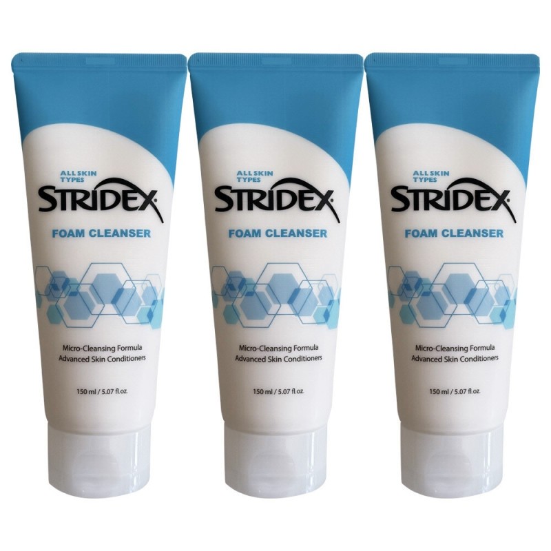 Stridex Foam Cleanser 150ml 3 Pieces / Circle / 스트라이덱스