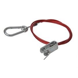 ProPlus 341303 Breakaway Cable 100 cm / 1 m with Clevis Pin for Trailers