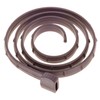 Collare antiparassiti per cani, collare antipulci, 70 cm, marrone, senza