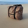 Easy Travel Bag Leopard Print, black, Folding travel bag