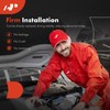 A-Premium Front Side Engine Coolant Overflow Recovery Reservoir Tank [with