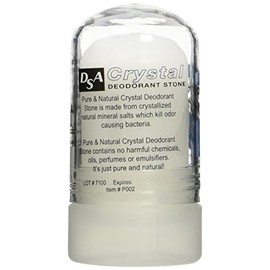 Minipasta de cristal puro y natural de piedra desodorante tailandés, 2.2 onzas