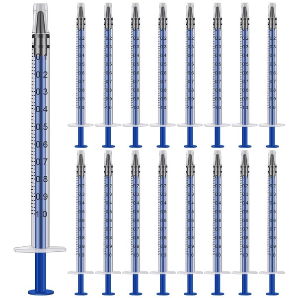 HAIKING 1ml Syringe, 20 PCS Syringes Without Needles for Colostrum