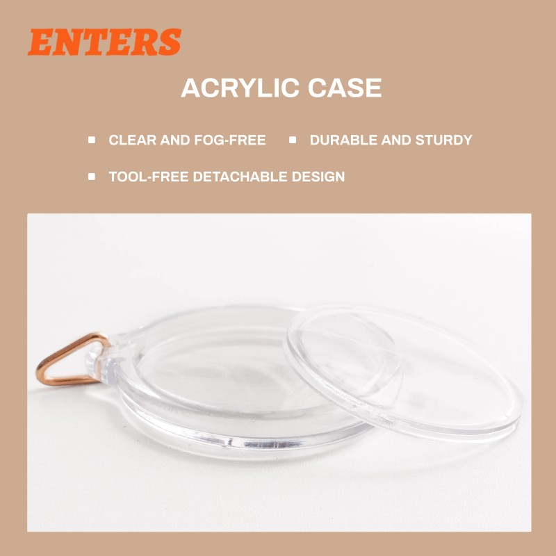 35mm Round Acrylic Keychain Kit or Blank Keychain Charms Accessoriesmodel