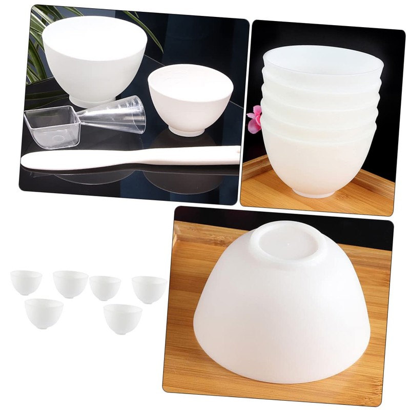 FOMIYES 6pcs Mask Bowl Masks Tint Remover Tableware Mixing Bowls