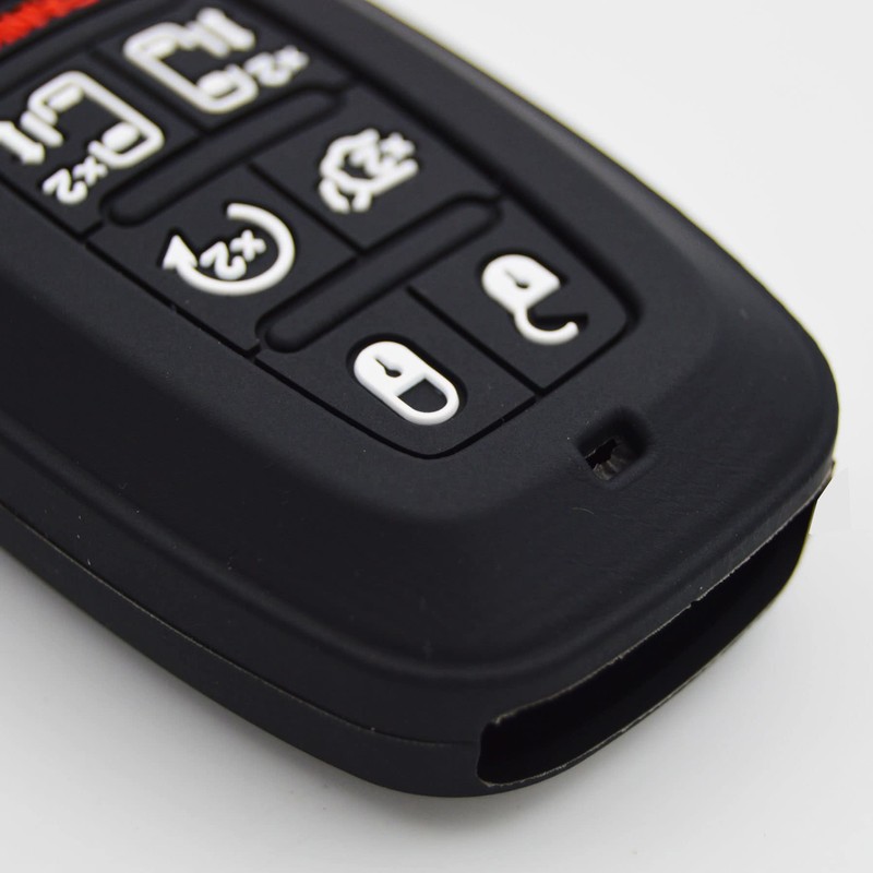 Silicone Rubber Remote Smart Key Fob Case Cover Protector Holder
