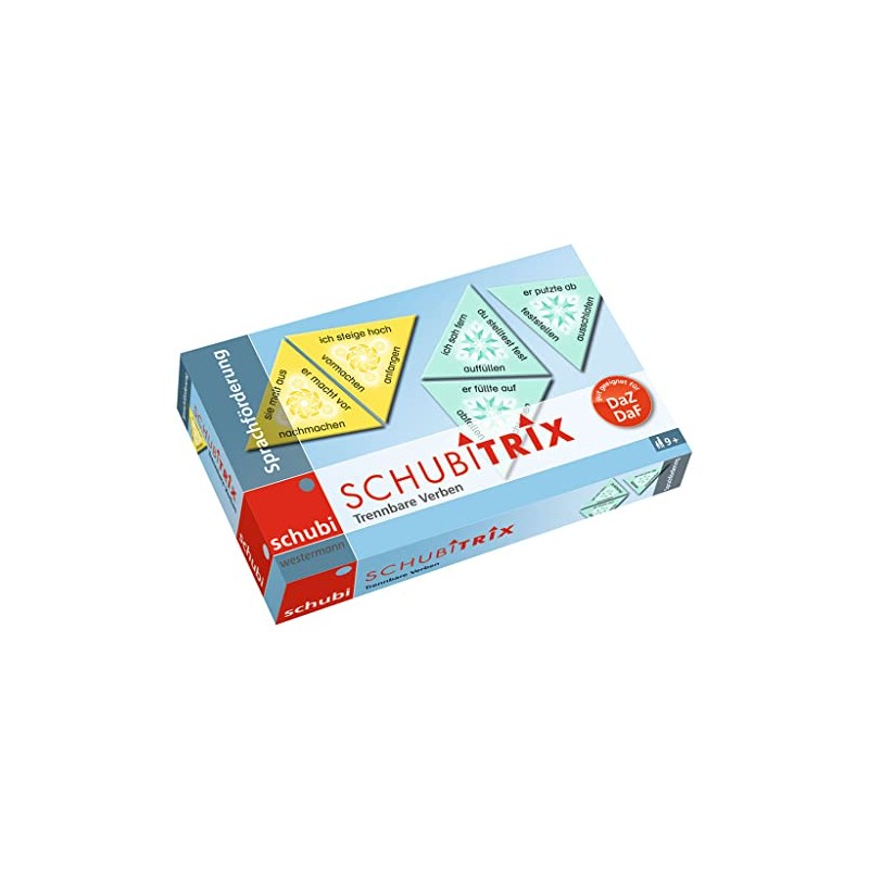 SchubiTrix® Separable Verbs (Presence and Präteritum) | Wiemann Teaching Aid