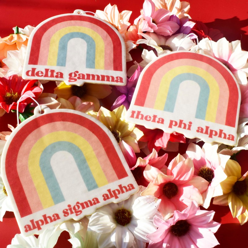 Sigma Delta Tau - Rainbow Air Freshener - 2/Pack -