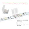 FULARR 20Pcs Professional 4 Pins LED Strip Light Connector Kit: