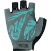 Roeckl Danis Women's Cycling Gloves Short Turquoise Green / Black