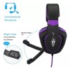 EGTMA Audifonos Profesional Diadema Gamer Usb Audio Led