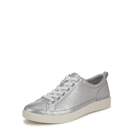 VIONIC Women's Winny Oxford, Silver Leather, 9.5