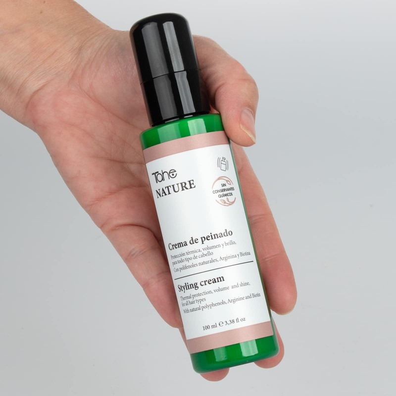 Tahe Nature Styling Cream for All Hair Types with Heat