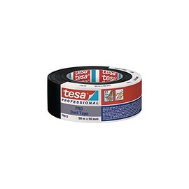Tesa Duct Tape PRO 74613-00002-00 Repair Tape Black (L x W) 50 m x 50 mm Pack of 1