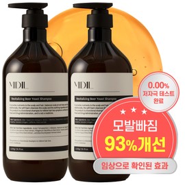 Brewer's Yeast Hair Loss Symptoms Relief Revitalizing Shampoo, 1.015 kg, 2 pcs / 맥주효모 탈모증상 완화 리바이탈라이징 샴푸, 1.015kg, 2개