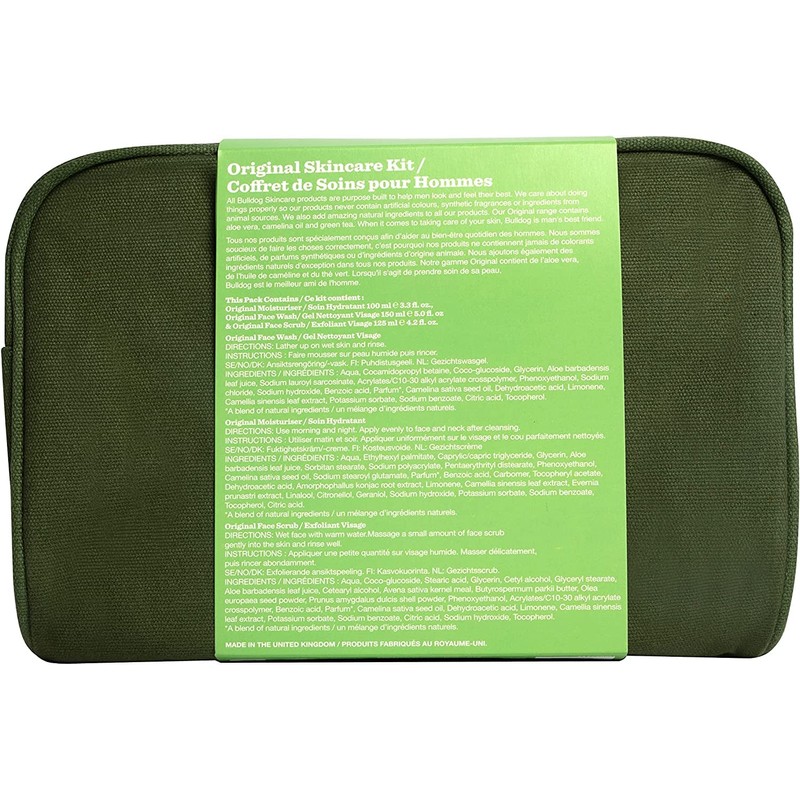 Bulldog Skincare Trio Body Care Kit