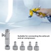 Metal Airbrush Coupler Professional Lightweight Airbrush Quick Release Plug Coupling