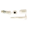 TSPC SECSEAL 10PCS White ISO/PAS 17712 Compliant High Security Bolt