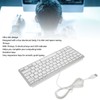USB Wired Keyboard 78 Scissor Keys 13 Shortcut LED Indicator