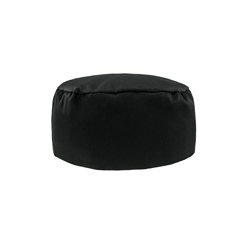 4sold Classic Skull Hat Adjustable Popular Pleated Kitchen Restaurant Round