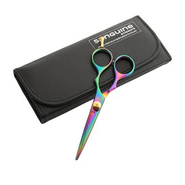 Professionelle Haarscheren, scharfe Haarschere, Titan, 13cm, mit Etui