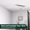 Flehomo Insulation Cover Kit for Attic Stairs & Ceiling Vent,