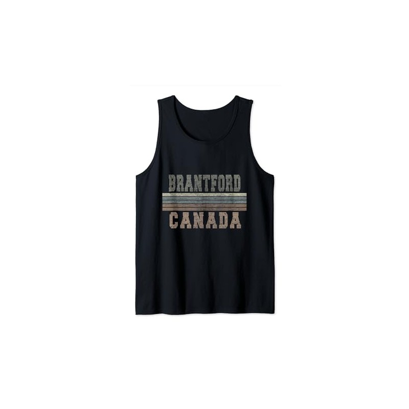 Retro Brantford Canada Tank Top