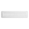 Imperial RG1449 Louvered Plastic Floor Register, 2.25x12 Inch, White