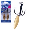 Major Craft Easy Blade Treble, Normal (Willow), Gold BLADE-T-HOOKN #4