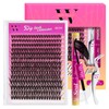Lash Extension Kit 280PCS Eyelash Clusters 50D DIY Eyelash Extension