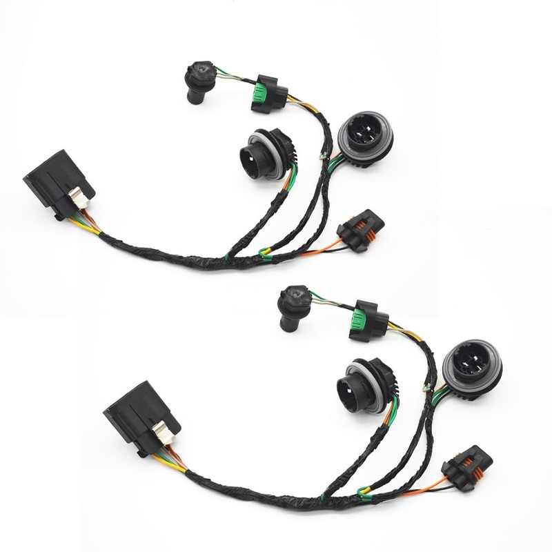2 Pcs Headlight Wiring Harness Replacement 15841610 Compatible with GMC